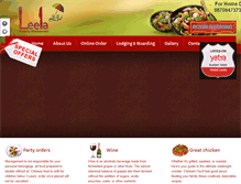 Tablet Screenshot of hotelleelakalyan.com
